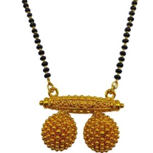 Floral Diamond Pendant Mangalsutra